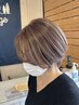 【白髪ぼかし♪3850off】カット+美髪カラー+sケアトリートメント