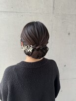 アチーブティルスマートサロン 豊川末広通店(achieve till Smart Salon)&nbsp;ブソンタック ドレスヘア 結婚式 お呼ばれ 二次会成人式卒業式