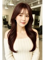 リコヘアー(LiCO HAIR)&nbsp;韓国/ユル巻き/前髪/似合わせカット/顔周りカット/暗髪