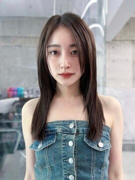 フィヴェント(Fivent) 美髪韓国レイヤーイメチェン夏ハイライトカラーくびれヘア