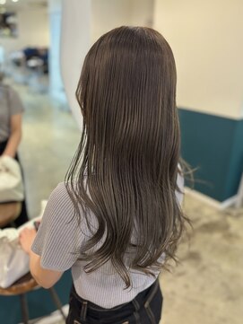ヘアーブレイス(hair brace) 秋のオリーブグレージュカラー