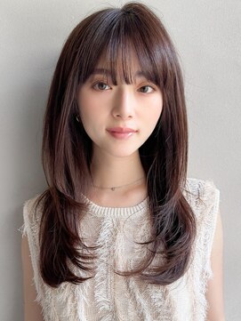 リヤン 表参道(lyann) 暗めカラーこなれヘア美髪外ハネボブグランマッシュうるツヤ