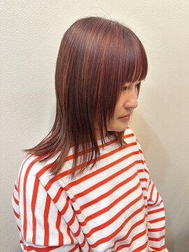 美容室ヒラトヤ 都南店 小顔大人可愛い外ハネシルキーベージュミディ20代30代40代