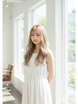 フュージョンファイブ(FUSION5)&nbsp;レイヤーロングベージュ20代30代40代くびれエクステ韓国ヘア