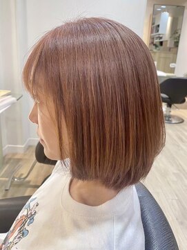 富士見ヶ丘ショートくびれショートイルミナカラー顔周りレイヤー