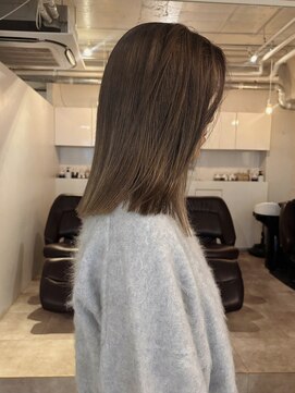 ライン(LINE) ケアブリーチ/透明感カラー/ベージュ