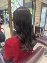 アピッシュ シェリ(apish cherie)&nbsp;韓国風パーマデジタルパーマコテ巻き風パーマロング