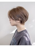 ショート#ショートボブ#センター分け#簡単スタイリング#豊橋