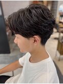 メンズカットフェザーパーマメンズパーマ
