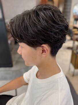 リアンバイアリュール(Lian by Allure) メンズカットフェザーパーマメンズパーマ