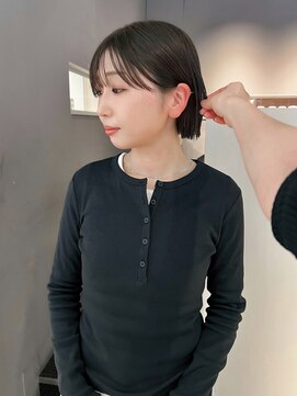 ヘアーエスクールシーユー 枚方T-SITE店(hair S.COEUR×Cu) オリーブグレージュ