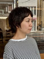キヨイ(kiyoi) ショートバングで大人可愛い!ウルフボブ