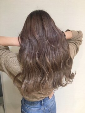 ピーディーフィノ 大通(PD fino) ピンクベージュグラデーション