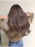 ピンクベージュグラデーション
