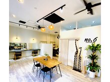 ヘアアトリエ ナンバーシックス(HAIR ATELIER no,6)の雰囲気（一緒にご来店、お茶したりお子様が宿題出来るテーブルもあり笑）