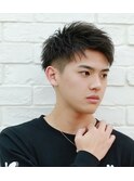 爽やか！アップバングモヒカン！