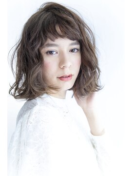 ビューティーアンドケアカロン(Beauty and Care CALON) 【ラフなウェーブヘア】ふんわり軽いエアリーミディ