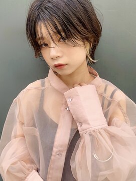 キューズ クラブ(cuz KLUB) 【cuzKLUB】ショートウルフ×インナーカラー