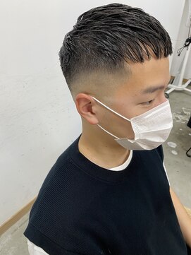 キューズ クラブ(cuz KLUB) 【cuzKLUB】バーバースタイル スキンフェード×クロップ［池袋］