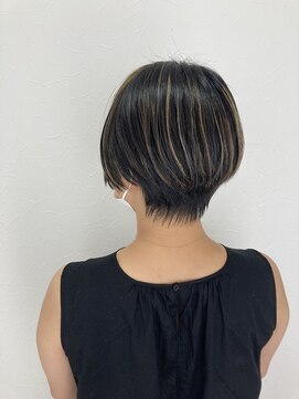 シエル 立川店(CIEL) 【CIEL 佐藤】ハイライト　ハンサムショート