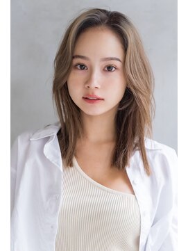 エイミー(Aimee) Aimee 町田 ナチュラルストレート×ミルクティーベージュ