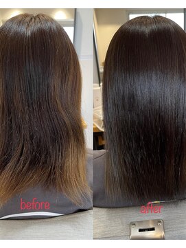 チル 朝霞駅前店(Chill.) 《髪質改善》ブリーチが入っていても艶サラに♪