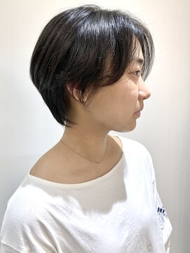 フォーク FOLK 【FOLK】カットで透明感ペ☆似合わせ前髪長めハンサムショート♪