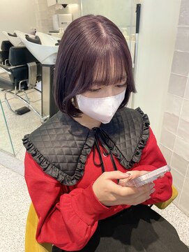 ローウェ 渋谷(Louwe) ラベンダーグレージュ《misaki》