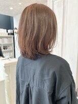 キャアリー(Caary)&nbsp;福山市美容室Caary人気 ふわっとミディアムナチュラルボブ
