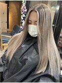 #黒髪#ボブルフ#ネビージュ#小顔#ワンレン