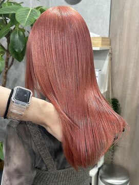 ロウル 渋谷(LOWRL) テラコッタオレンジ/くすみカラー/水素トリートメント