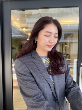 トータルビューティー クレド(TOTAL BEAUTY Credo byHAIR TIME) チェリーレッドカラー