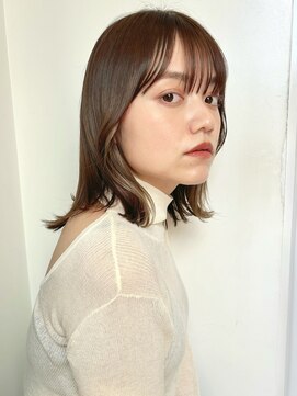 ローネス(LONESS) ミディアムレイヤー/くびれヘア/ウルフカット