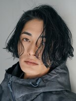 レタッチバイフィフス(RETOUCH by fifth) センターパートニュアンスパーマワンカールパーマ韓国コンマヘア