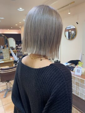 ヘア フラッグ 西葛西店(hair flag) 【垢抜けカラー】ミルクティーベージュ