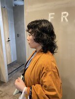 フレーム なんば店(FRAME) ▽ウルフ×パーマ