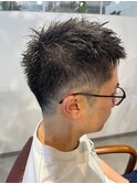 メンズショート/スパイキーショート/ビジネスショート