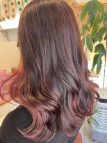 フラバー(flover)&nbsp;【ワインレッド×インナーレッド】kanna