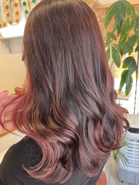 フラバー(flover) 【ワインレッド×インナーレッド】kanna