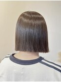 ぷつんとボブ×ナチュラルカラー