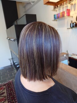 ディスコヘアー(DISCO HAIR) 白髪ぼかしハイライト