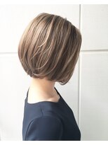 リティアンドビューティースタジオモッズシブヤ(LITTY&beauty studio M.O.D shibuya)&nbsp;＃オリーブベージュ＃ショートボブ＃ミルクティーベージュ