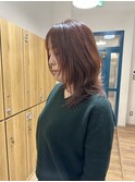 【リアン】ピンクベージュ/髪質改善デジタルパーマ/髪質改善tr