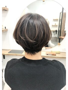 シア 春日部店(SHEER) ひし形丸みショートボブ/SHEER春日部店