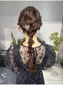 10代20代30代◎オシャレモテ髪編みおろし