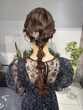 ヴェイン 渋谷(vain) 10代20代30代◎オシャレモテ髪編みおろし