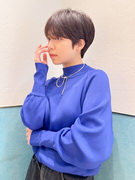 ロンド レグリーズ 立川(Lond leglise) ショート顔周りカット前髪カットミニウルフレイヤー/立川