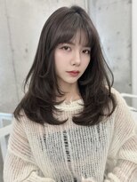 フォンズ(FONS)&nbsp;大人ヘア＊ミディアムレイヤーカット/ワンカール/20代30代40代