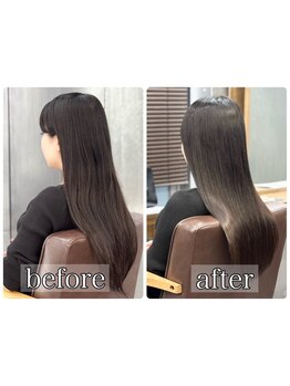 髪質改善縮毛矯正に満足をしたことがない方も必ず綺麗にします！本物の髪質改善×酸性ストレート