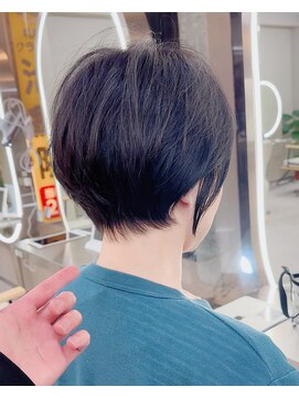 アイドットプラスサッポロ 札幌(i.+SAPPORO) メルティカラーナチュラルボブ前髪あり似合わせカットショート